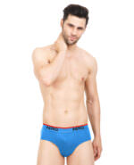 NRG Impex Blue Colour Madmax Brief for Mens